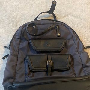 Tutilo backpack like new condition charcoal grey with black trim